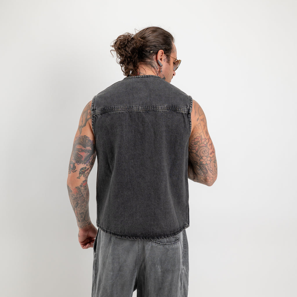Gilet in denim