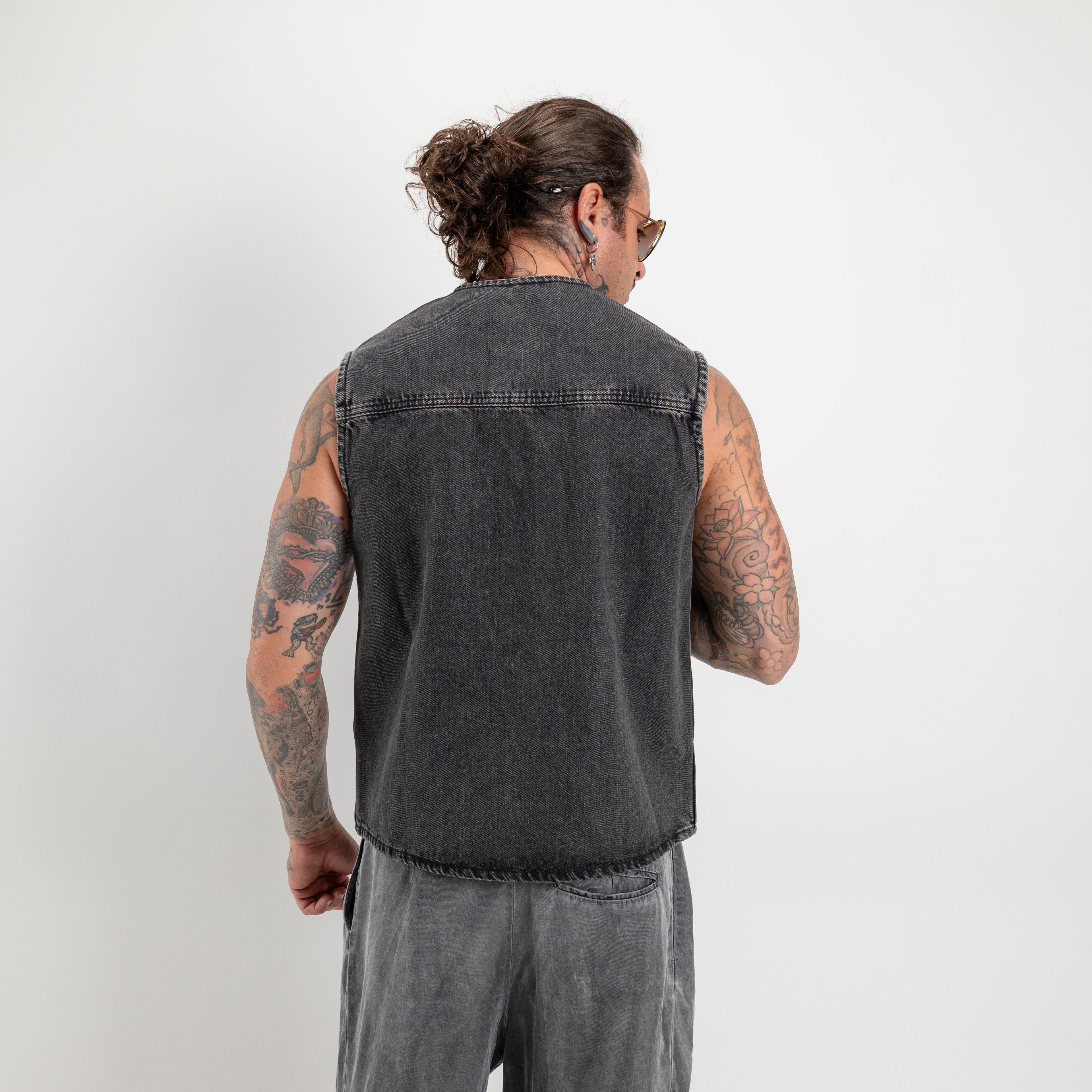 Gilet in denim