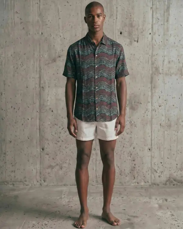 Camicia bowling sudan brown