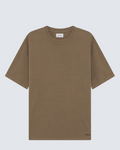 Jersey T-shirt with micro logo