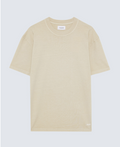Jersey T-shirt with micro logo