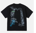 Hand-drawn graffiti T-shirt