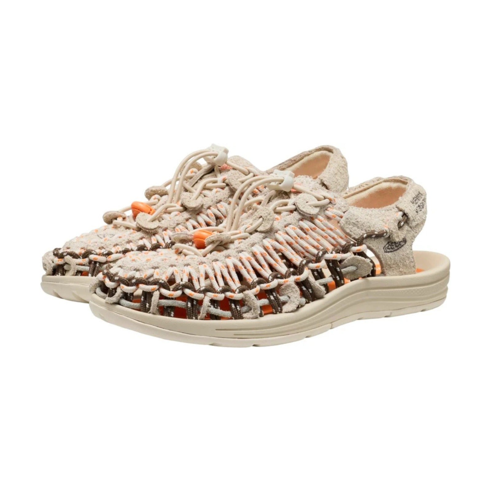 Sandalo UNEEK due corde - Beige\Arancio