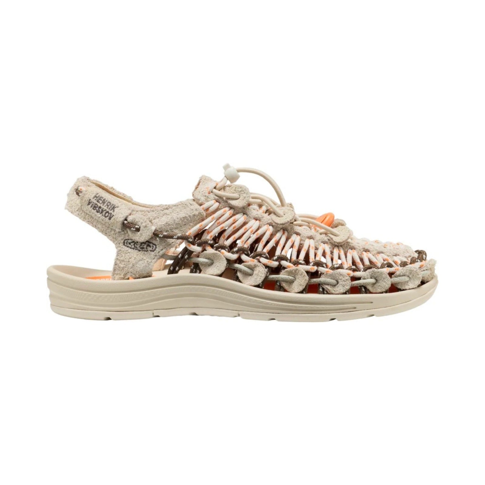 Sandalo UNEEK due corde - Beige\Arancio