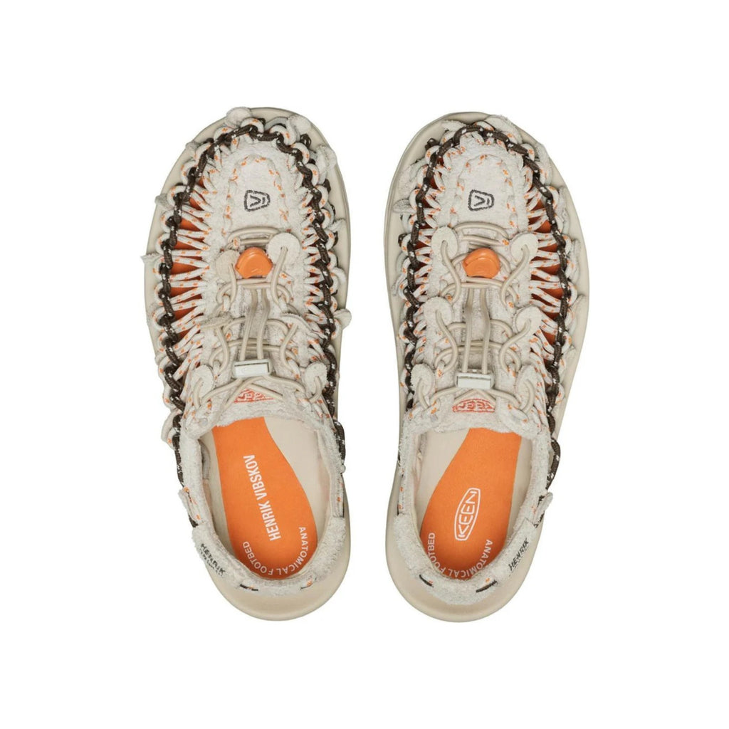 Sandalo UNEEK due corde - Beige\Arancio