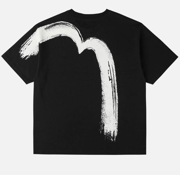 T-shirt Hand-Brushed Daicock Print